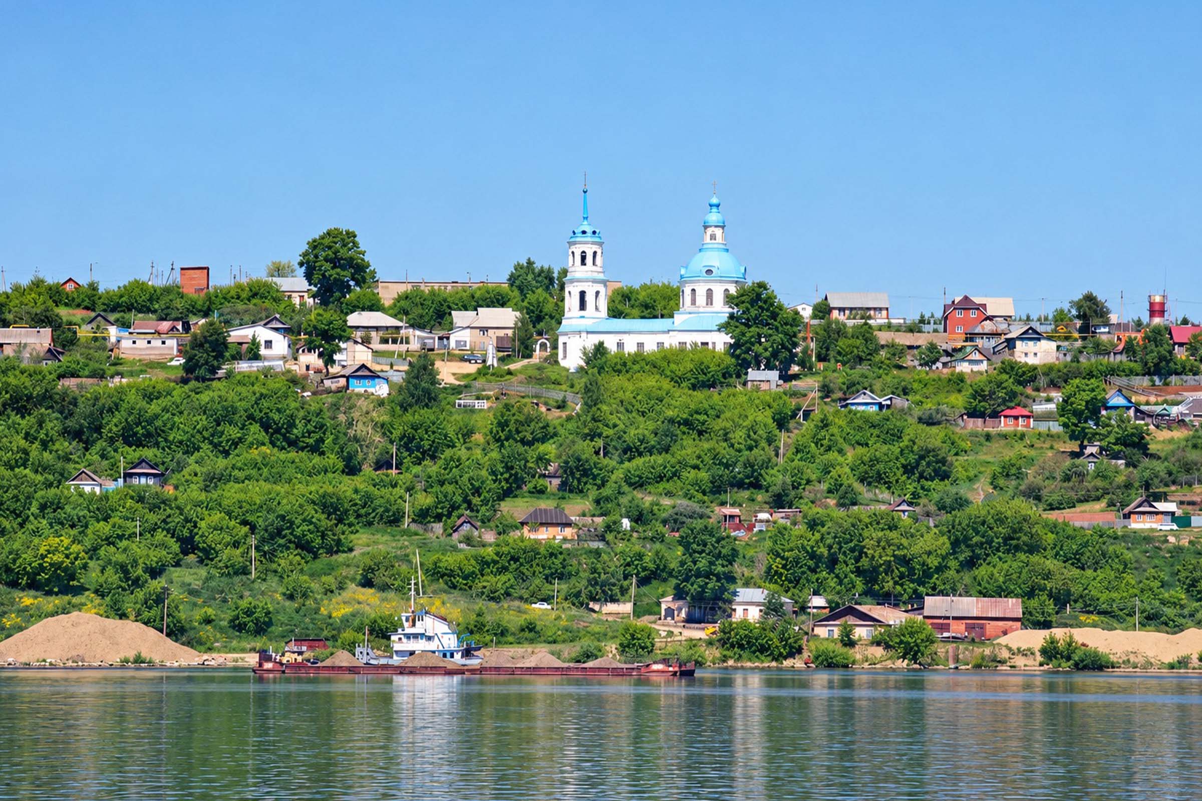 4 Тихие Горы с церковью